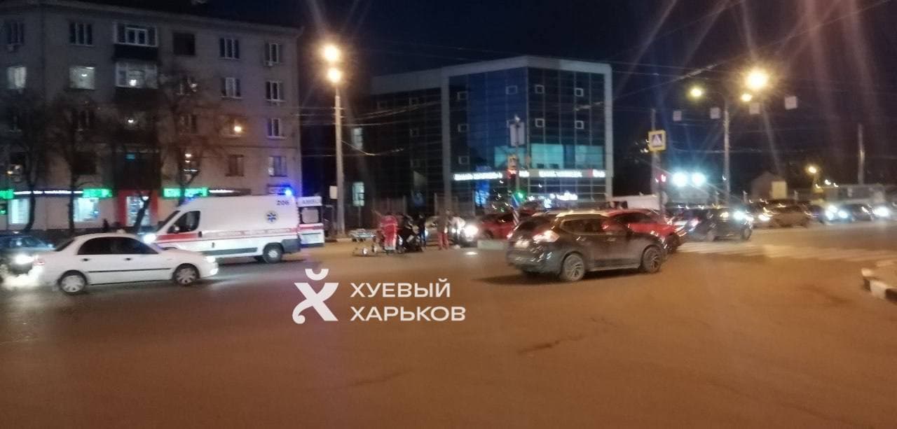 ДТП Харьков: На проспекте Гагарина сбит пешеход легковым автомобилем